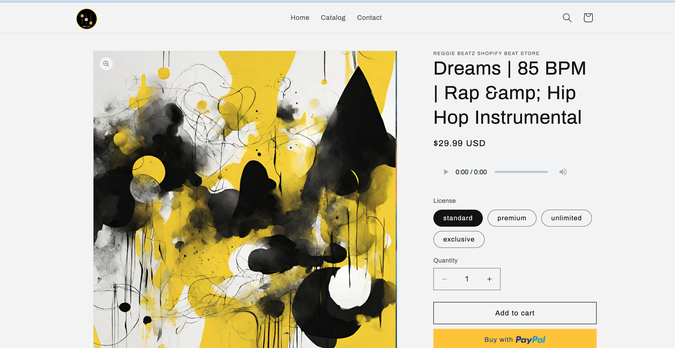 How to Add Audio Player on Shopify Product Page 1 Screenshot 2024 01 24 at 11.25.13