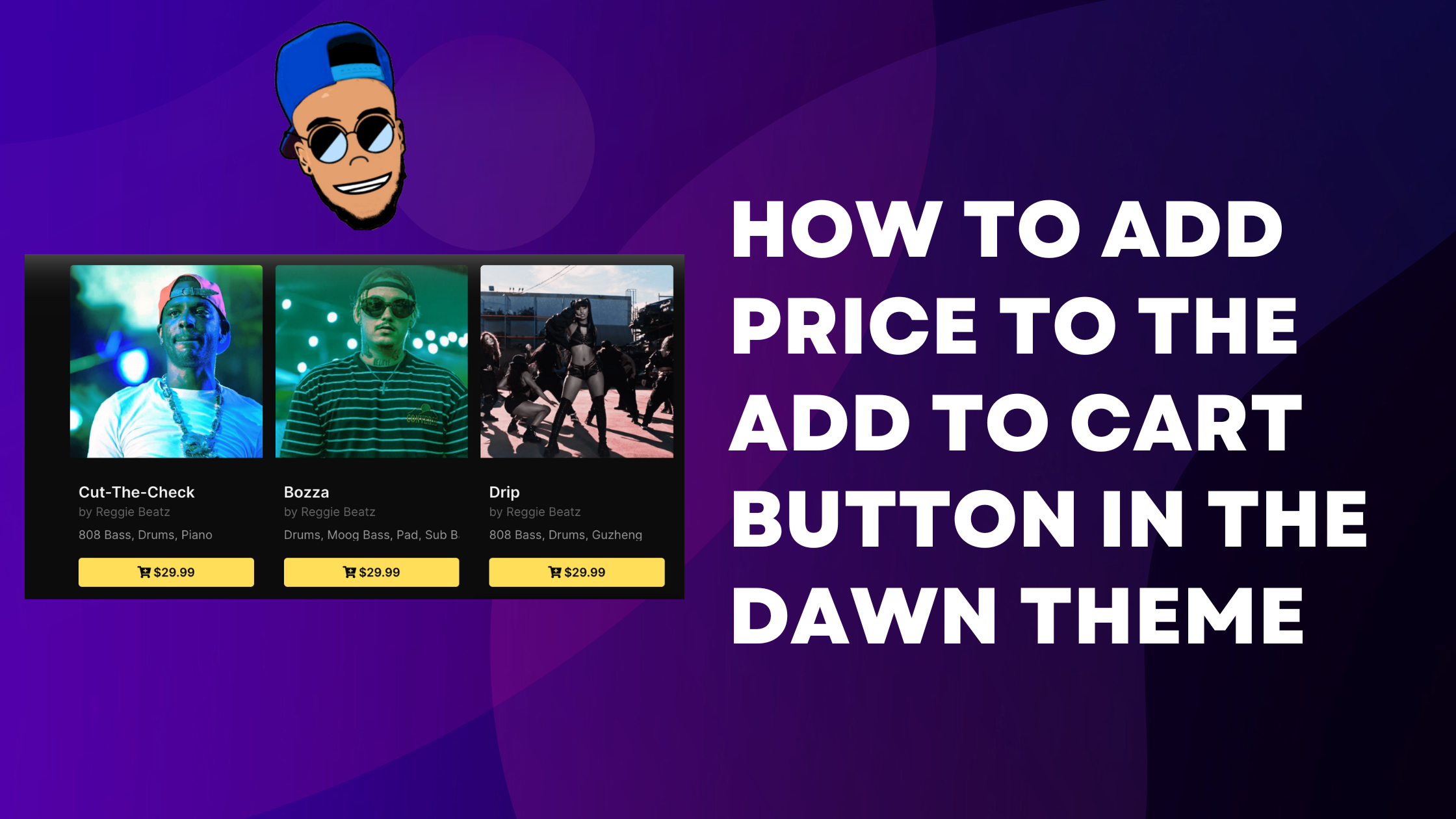Home 18 How to Add Price + Icon to the Add to Cart Button in Shopify