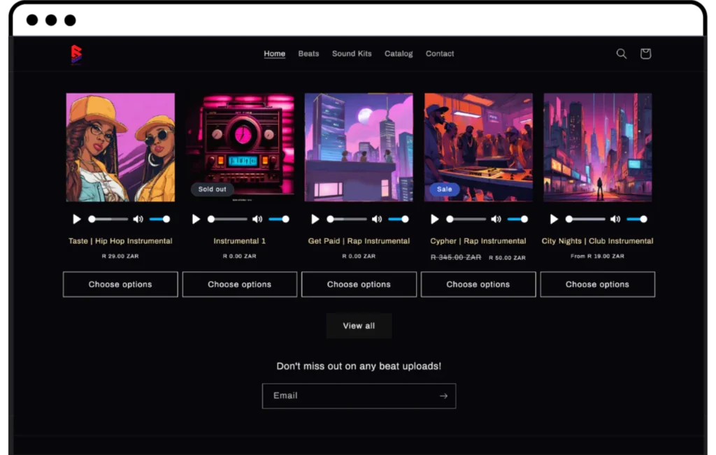 Customizing the Beatifyy Lite Template for Your Shopify Beat Store